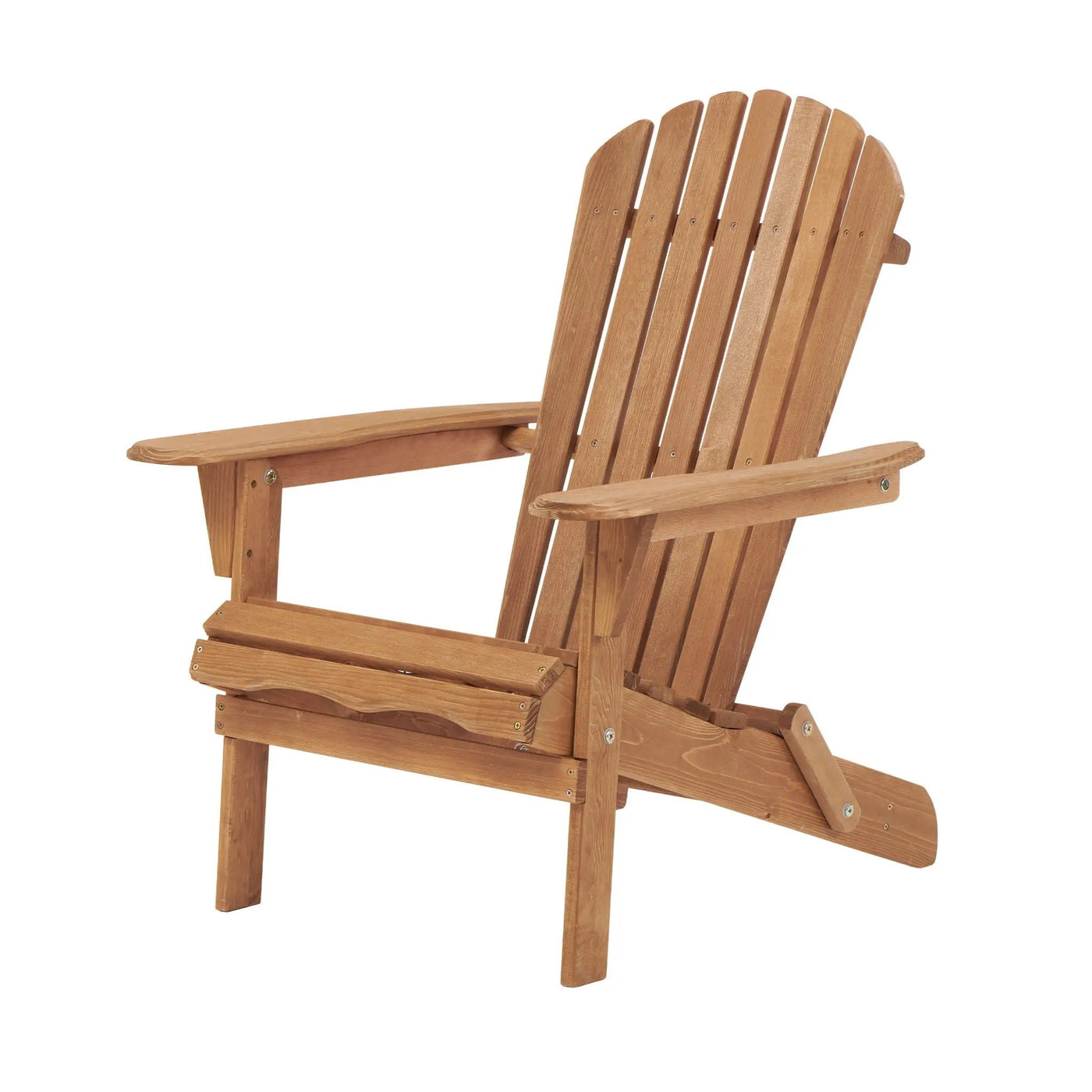 Oversize Outdoor Folding Adirondack Chair, Patio Chair For Garden by HouseOfZazla