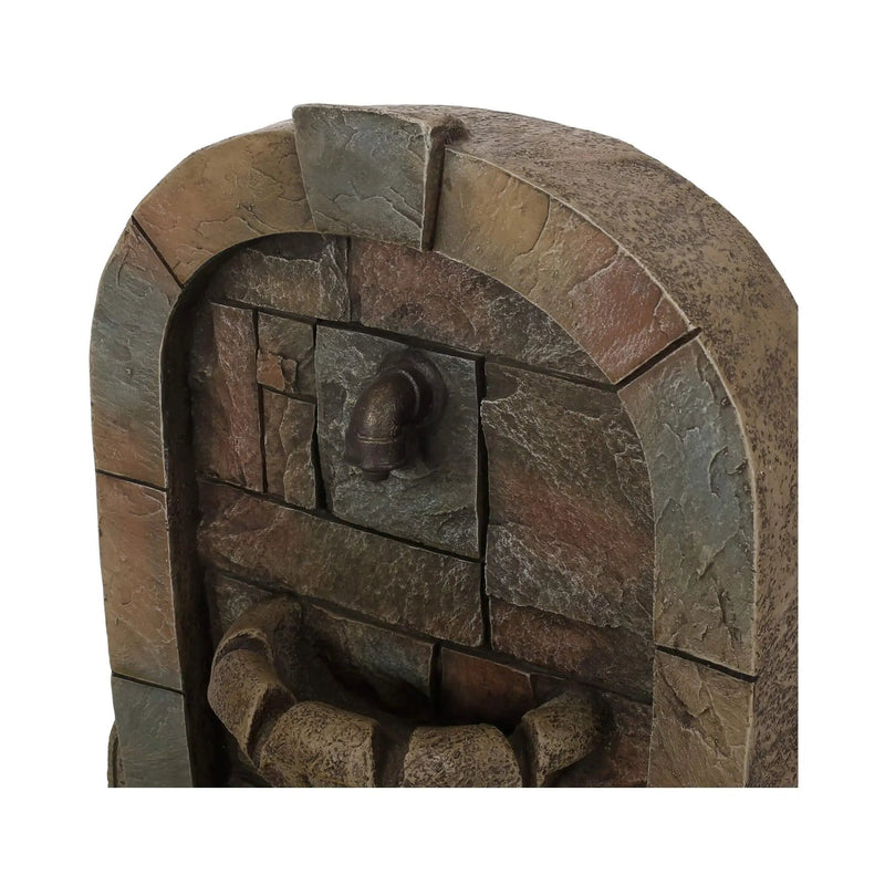 Alora 29-Inch Tall Outdoor Weather-Resistant Faux Stone Floor Fountain (SAK63421) by SAKSBY WHOLESALE