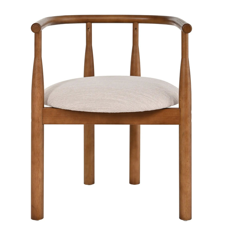 7 Pieces Modern Oval Dining Set, Rustic Farmhouse Solid Wood by HouseOfZazla