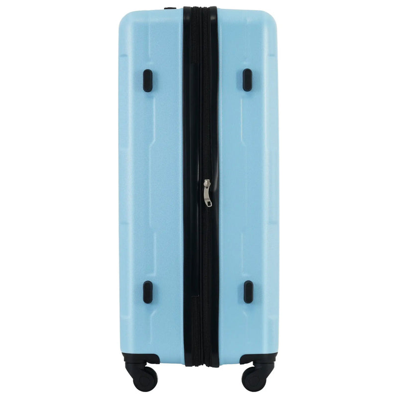 2 Piece Luggage Set With Bags Expanable Spinner Wheels ABS Lightweight Suitcase With Tsa Lock 20" / 24" by HouseOfZazla