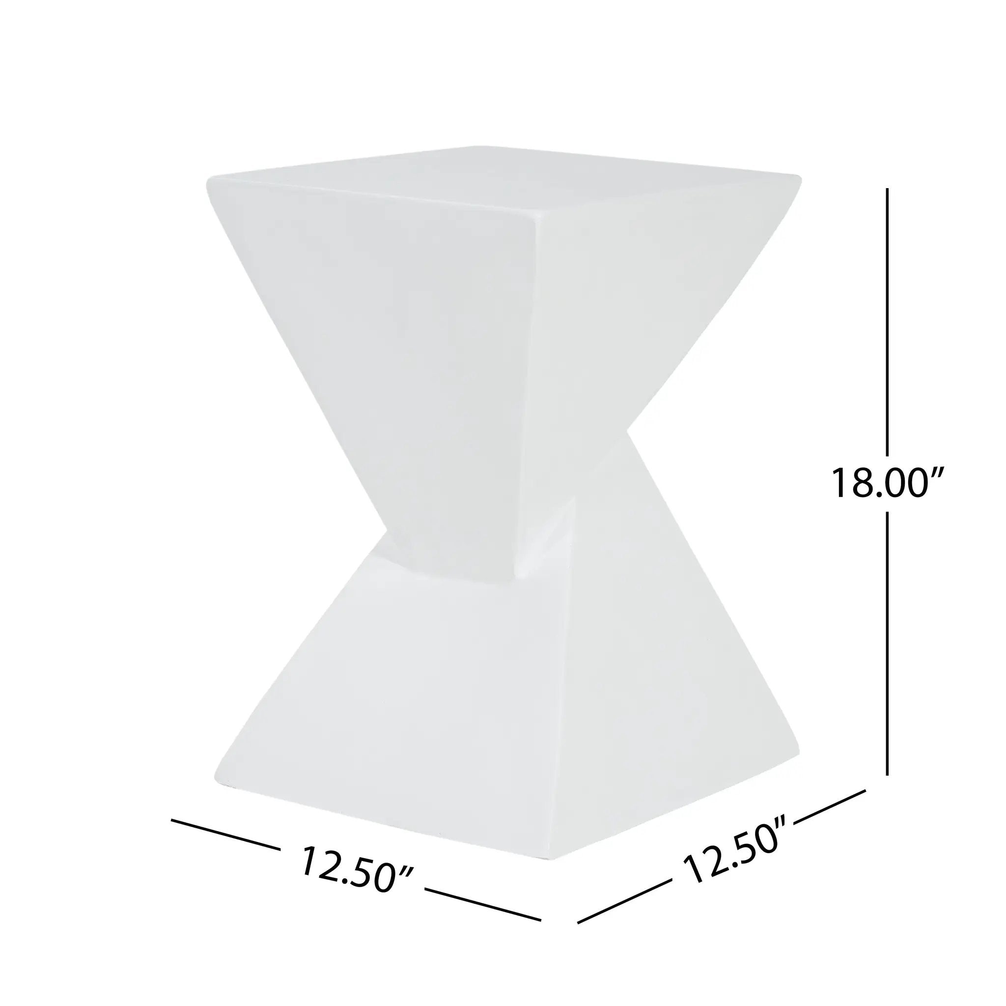 All Weather MGO X Design Side Table by HouseOfZazla