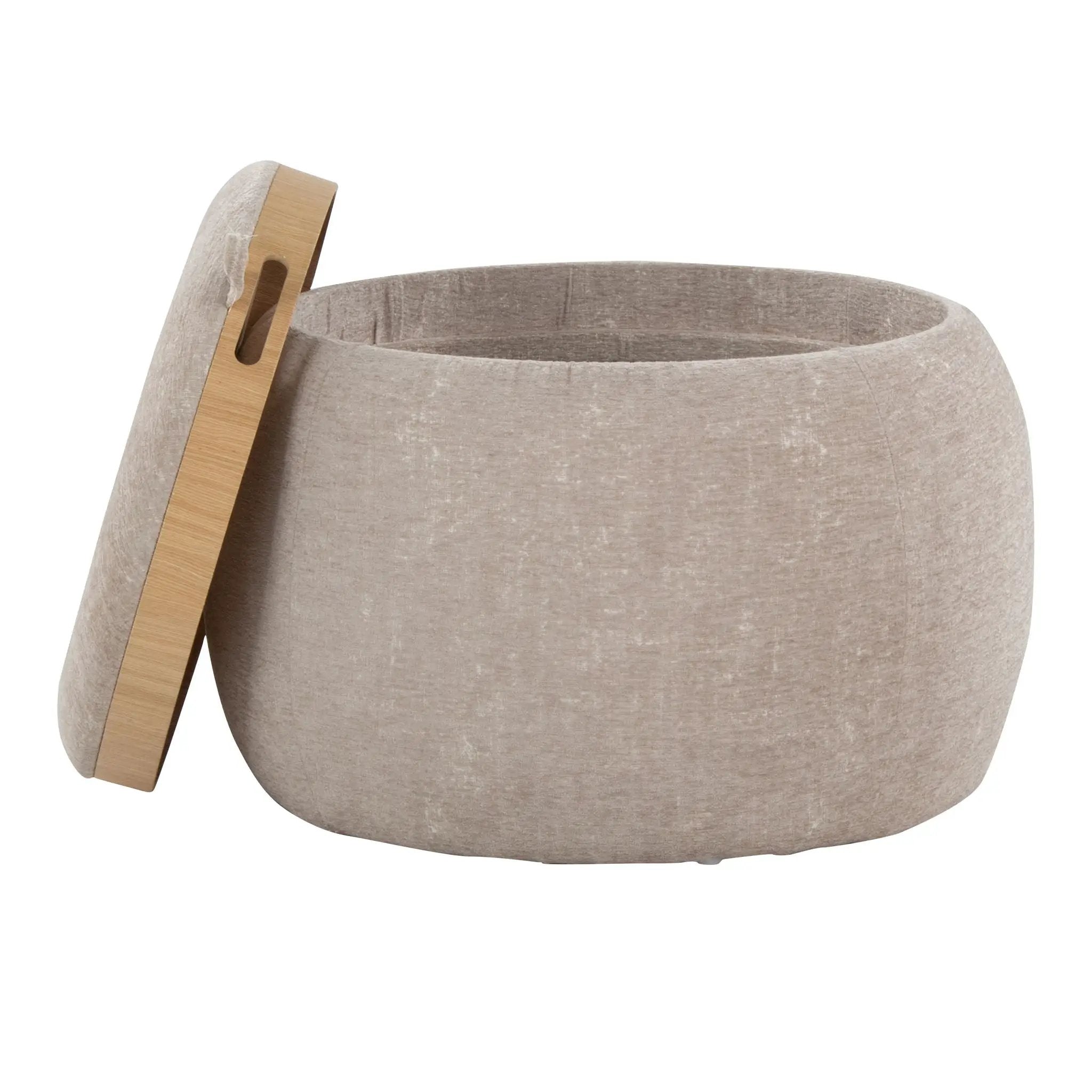 Tray - Pouf Contemporary Ottoman by Unique Piece Furniture