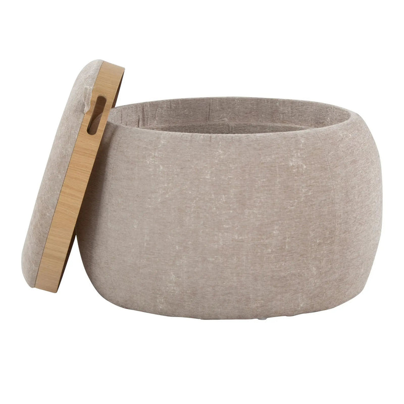 Tray - Pouf Contemporary Ottoman by Unique Piece Furniture
