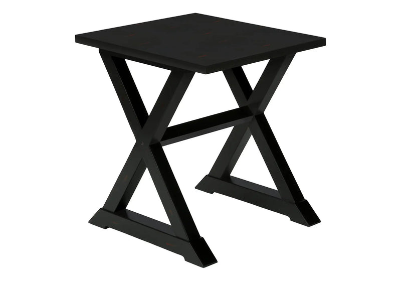 Compact Accent End Table, Square, Transitional by HouseOfZazla