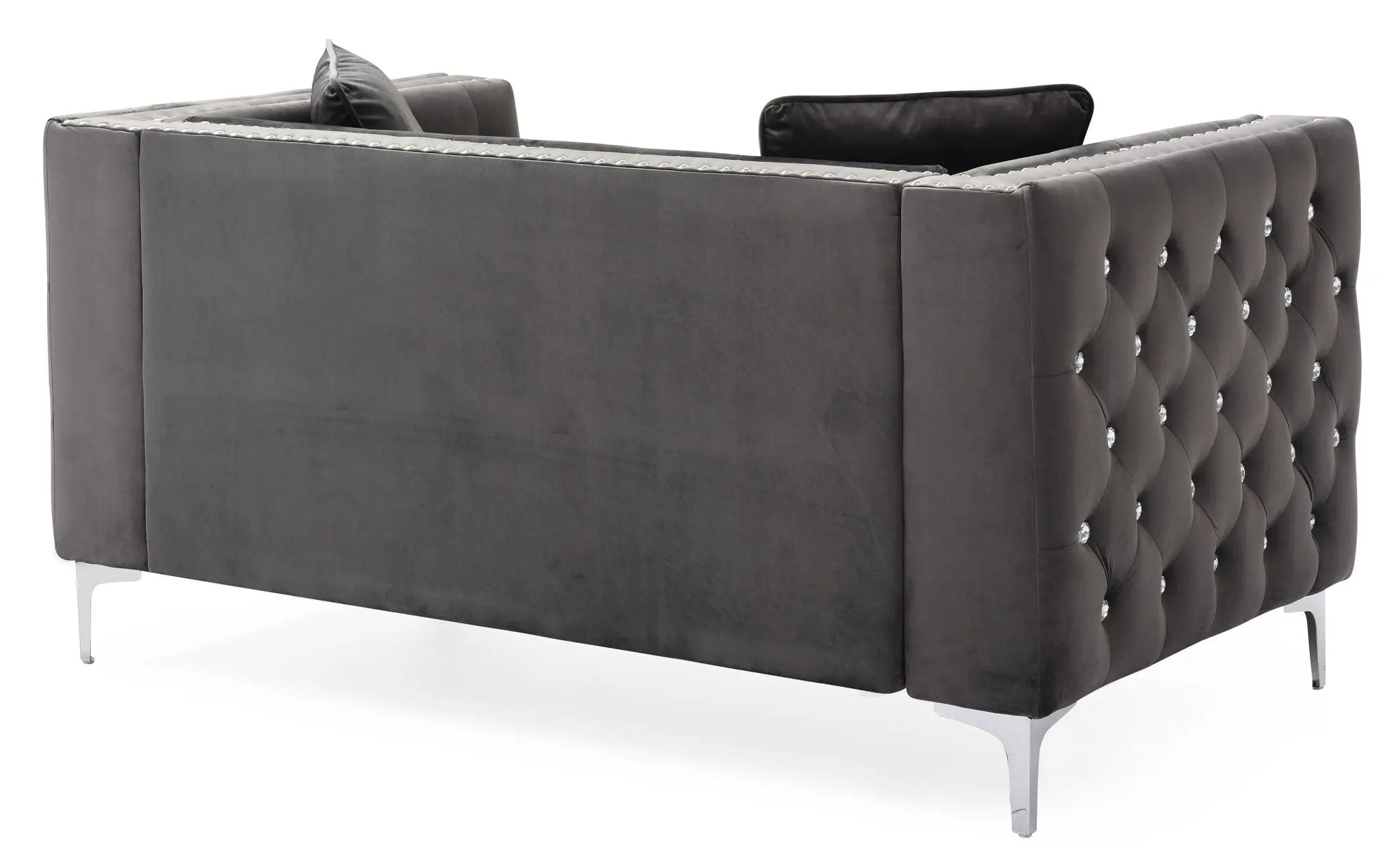 Elegant Track Arm Loveseat by Unique Piece Furniture