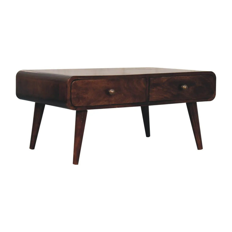 Sonata - Coffee Table - Walnut by Unique Piece Furniture