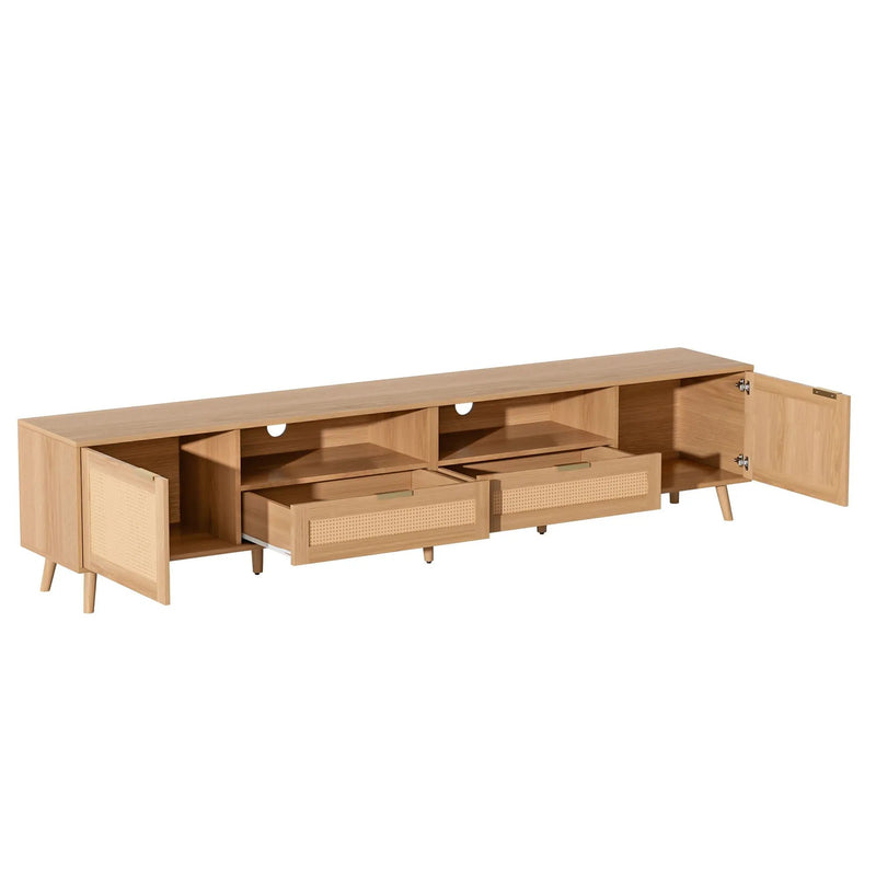 TV Stand Media Console With Cable Management by HouseOfZazla