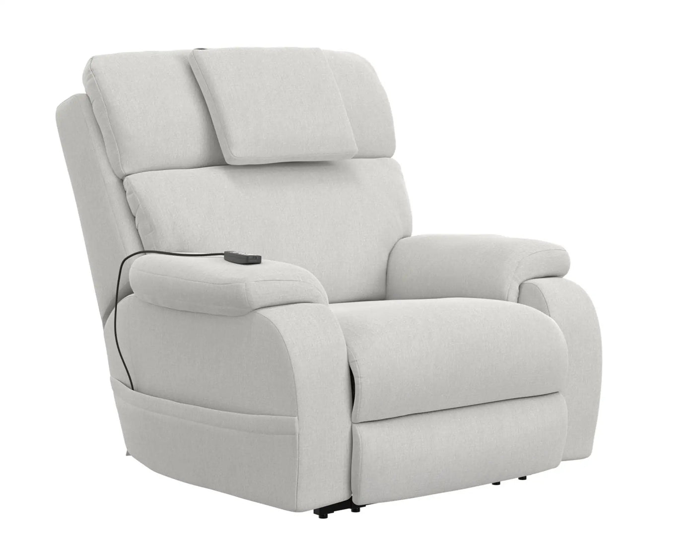 Snoozer - Power Lift Power Headrest Lay Flat Recliner With CR3 Heat / Massage / Zero Gravity by Unique Piece Furniture
