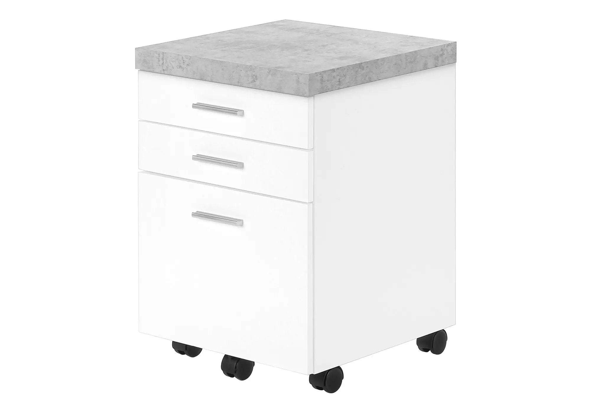 File Cabinet Rolling Mobile Storage Drawers Printer Stand For Office by Unique Piece Furniture