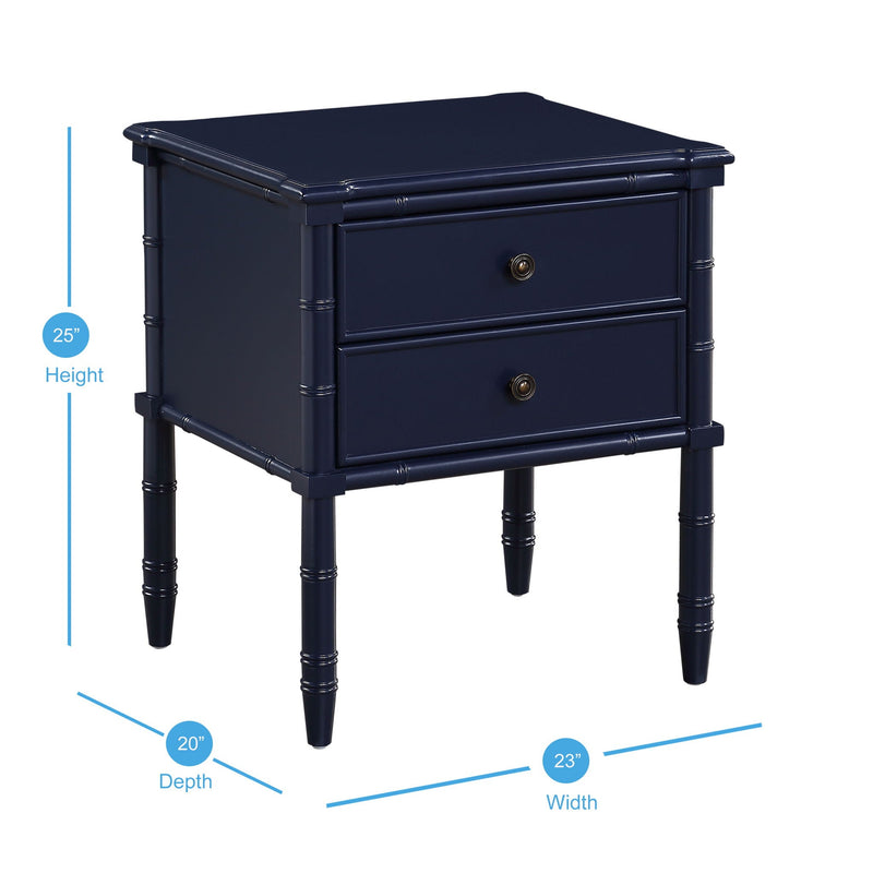 Emmett - 2 Drawer Nightstand by HouseOfZazla