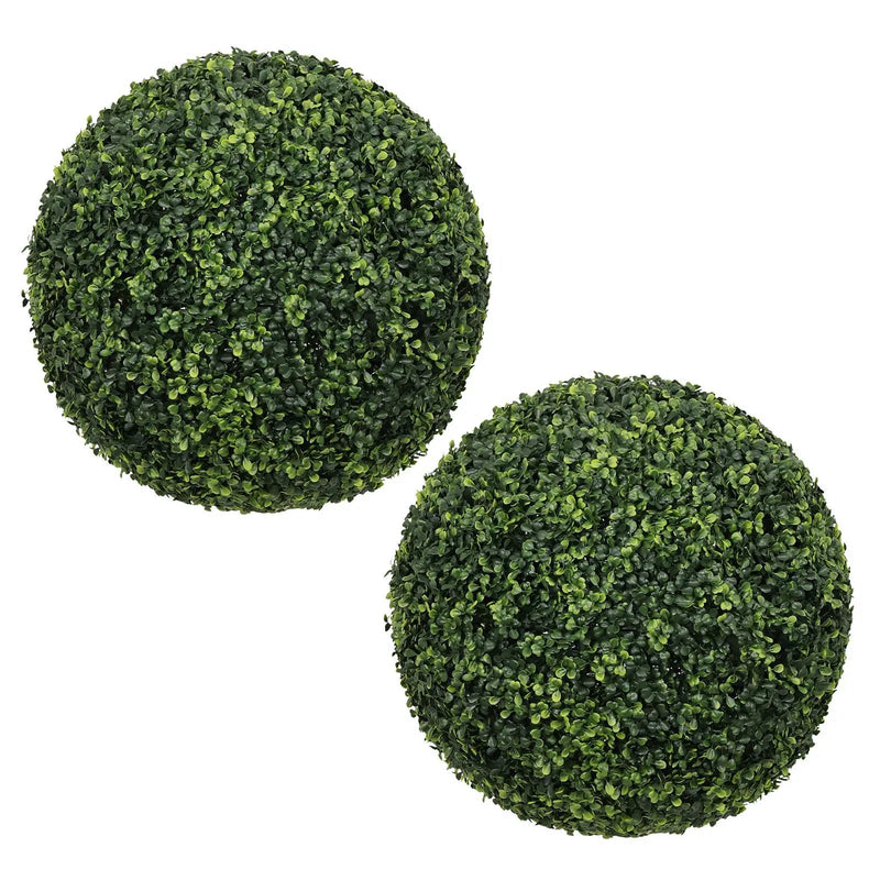 18.5In Dark Artificial Topiary Balls by HouseOfZazla