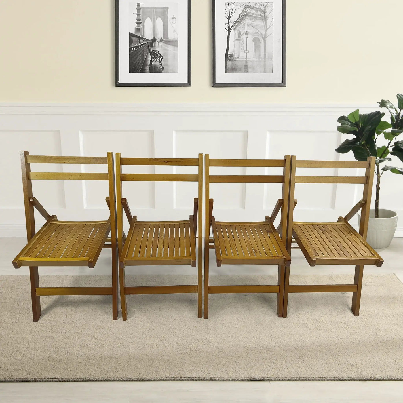 Folding Special Event Chair, Foldable Style (Set of 4) by HouseOfZazla