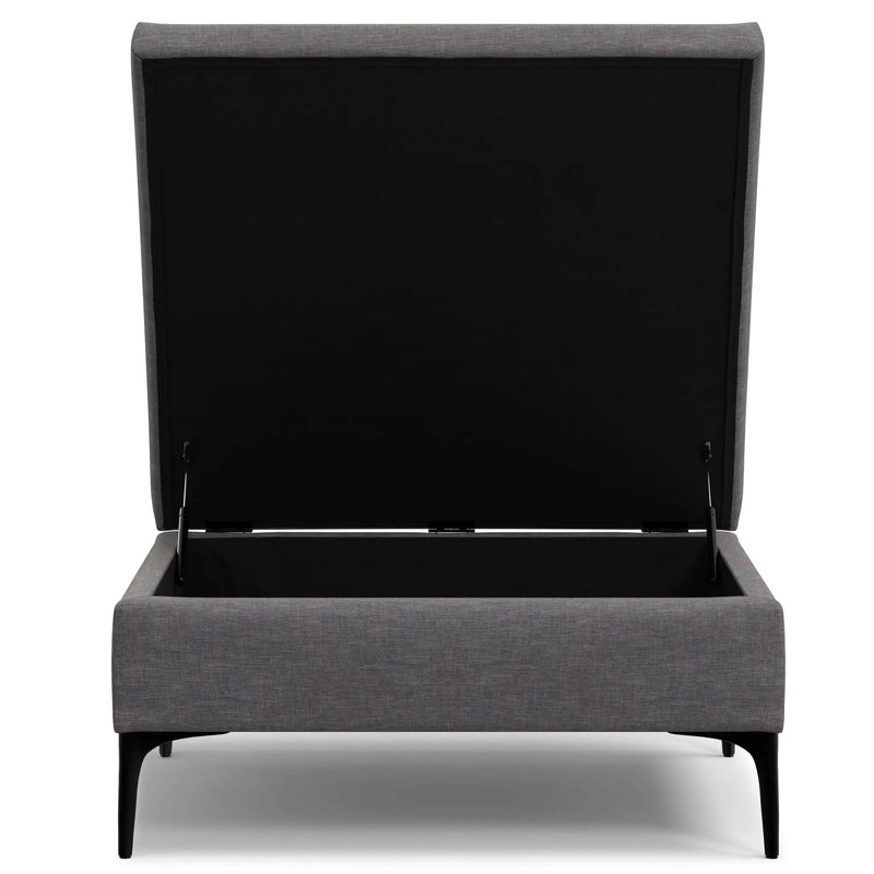 Rebecca - Multifunctional Coffee Table Storage Ottoman With Lift Up Lid by Unique Piece Furniture