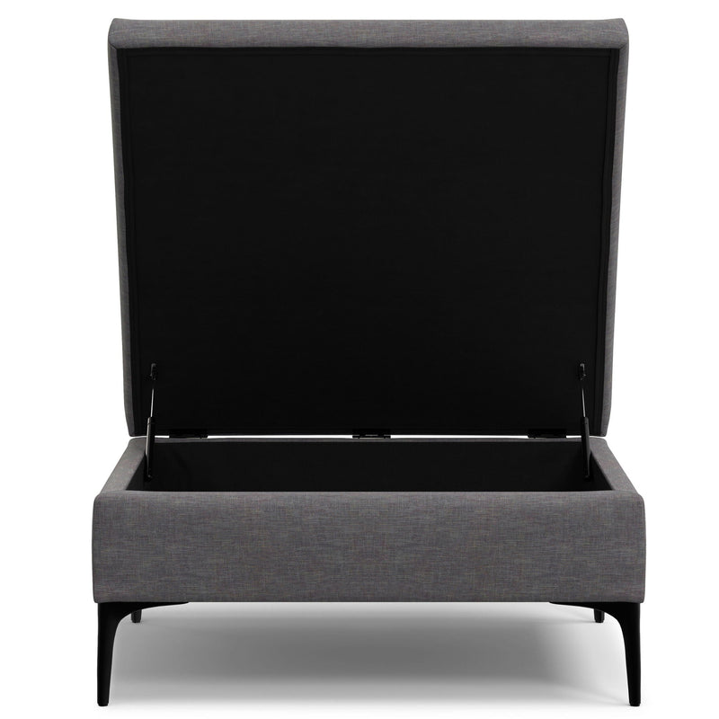 Rebecca - Multifunctional Coffee Table Storage Ottoman With Lift Up Lid by HouseOfZazla