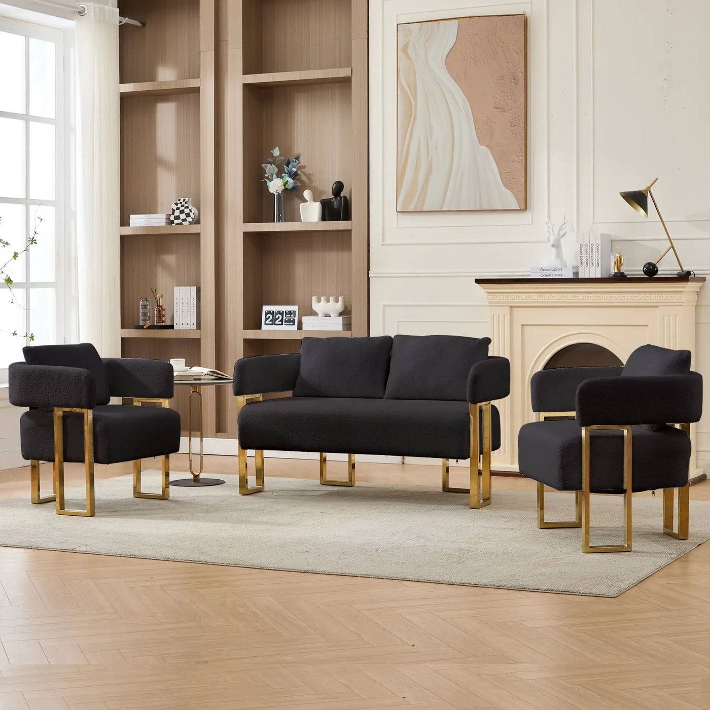 Decorative Upholstered Side Chair For Living Room by Unique Piece Furniture