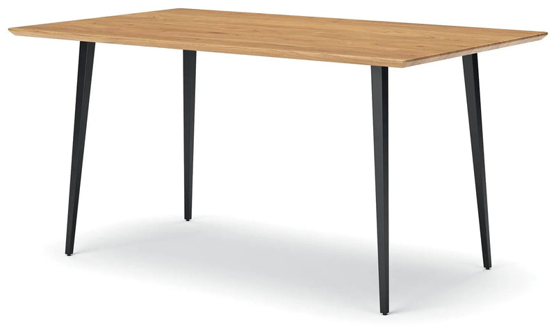 Gretlynn - Rectangular Dining Room Table - Black / Natural by Unique Piece Furniture