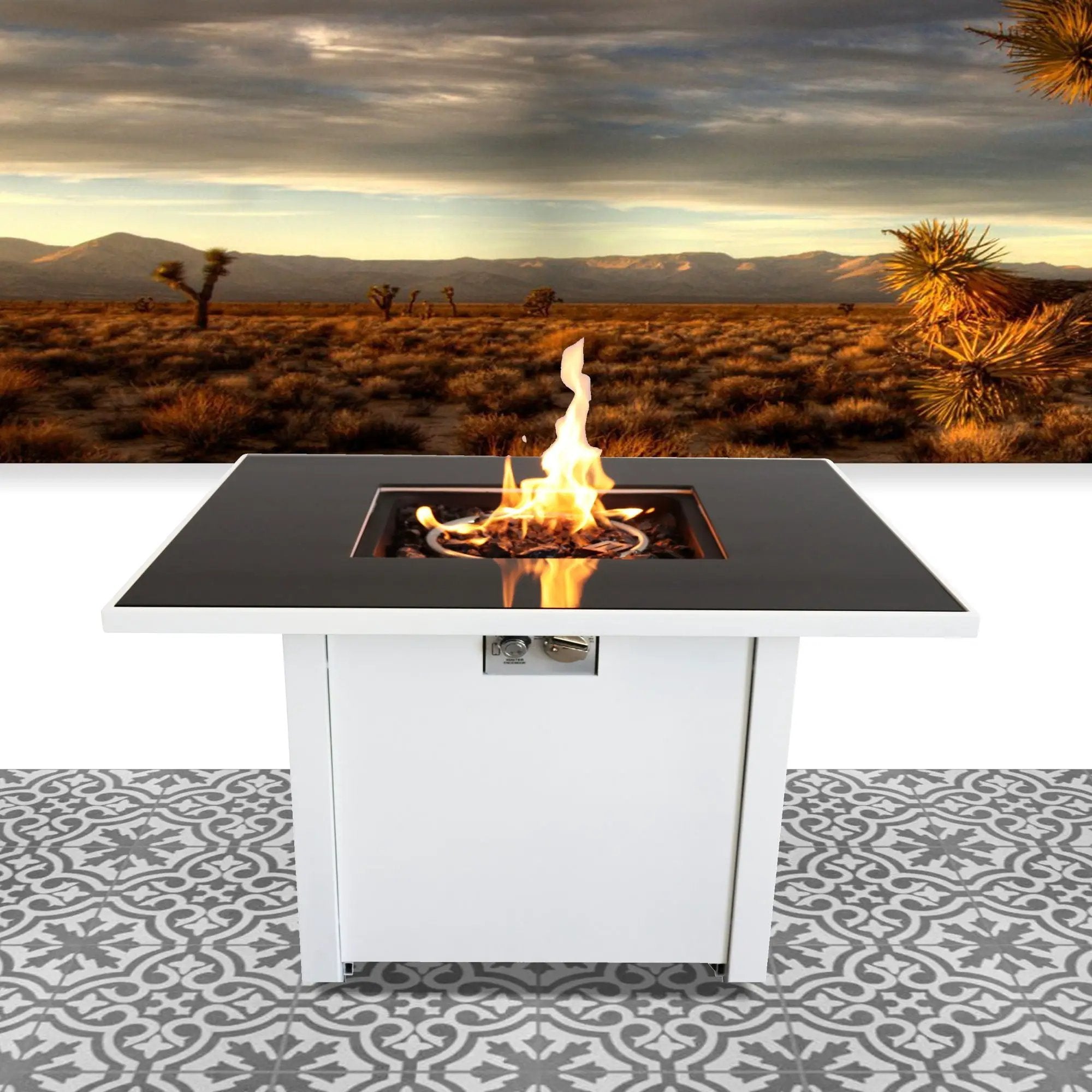 Powdercoated Fire Pit With Top by HouseOfZazla