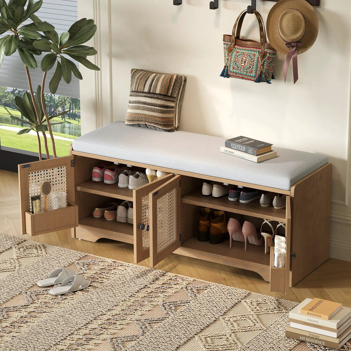 TREXM Rustic Storage Bench by HouseOfZazla