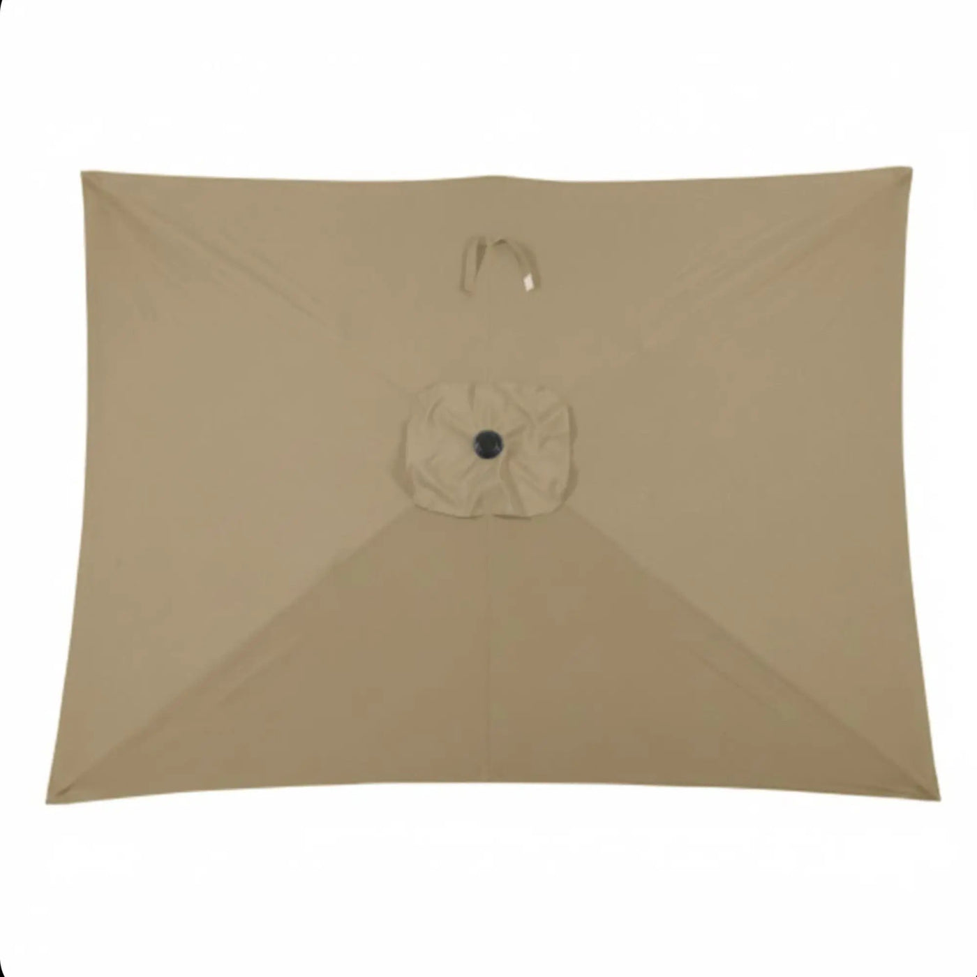Rectangular Patio Umbrella With Crank Tilt, Polyester UV-Resistant Canopy by HouseOfZazla