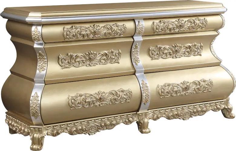 Seville - Dresser - Gold by Unique Piece Furniture