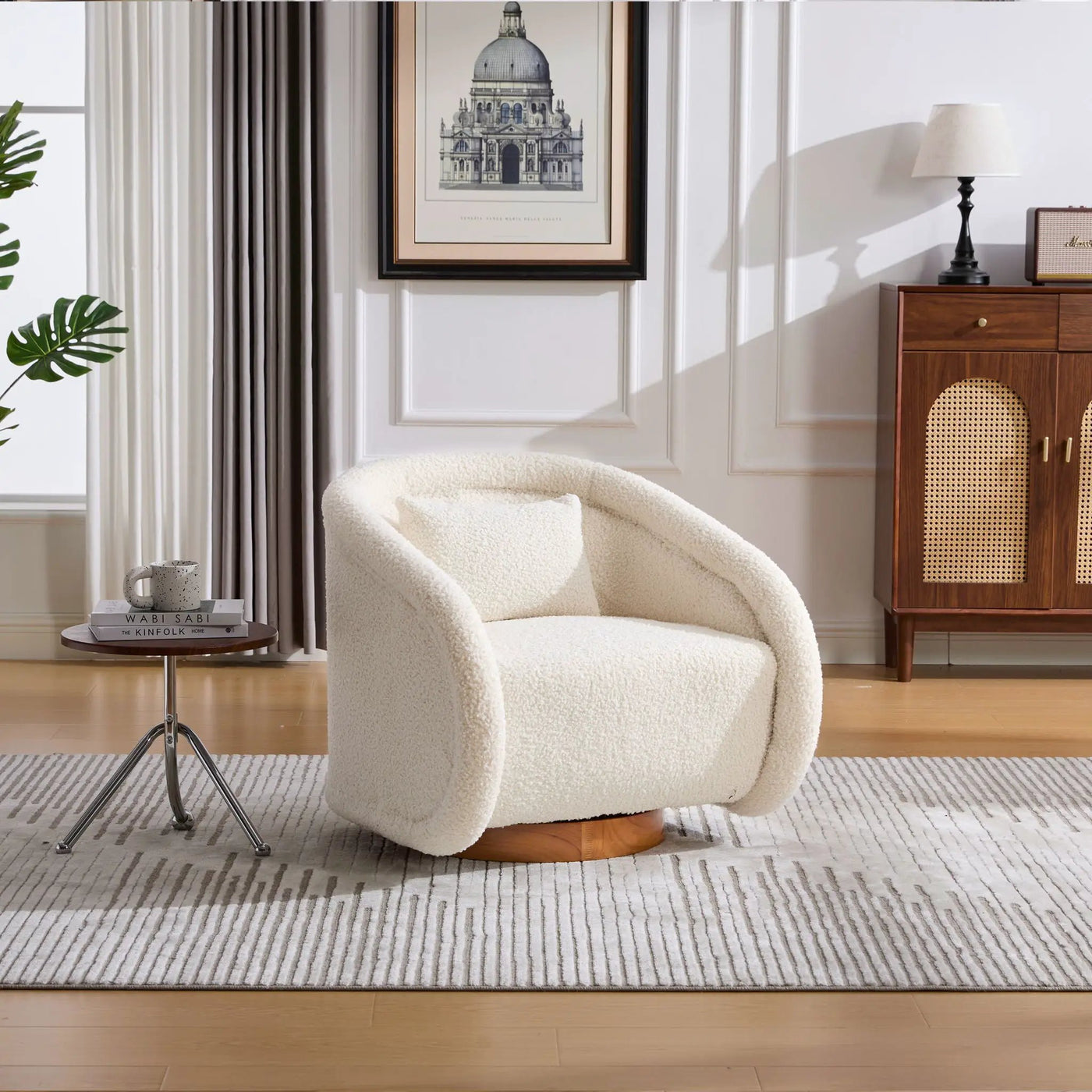 Swivel Accent Chair With 360 Degree Rotating by Unique Piece Furniture