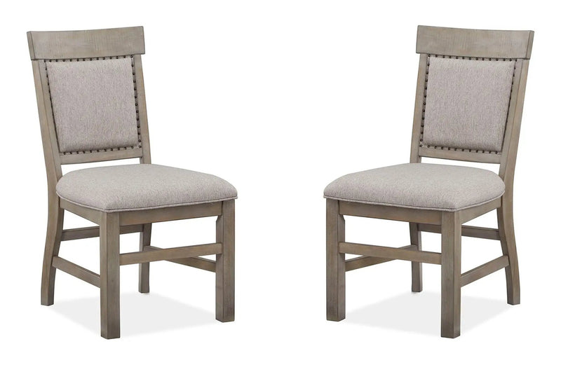 Tinley Park - Dining Side Chair With Upholstered Seat & Back (Set of 2) - Dove Tail Gray by Unique Piece Furniture