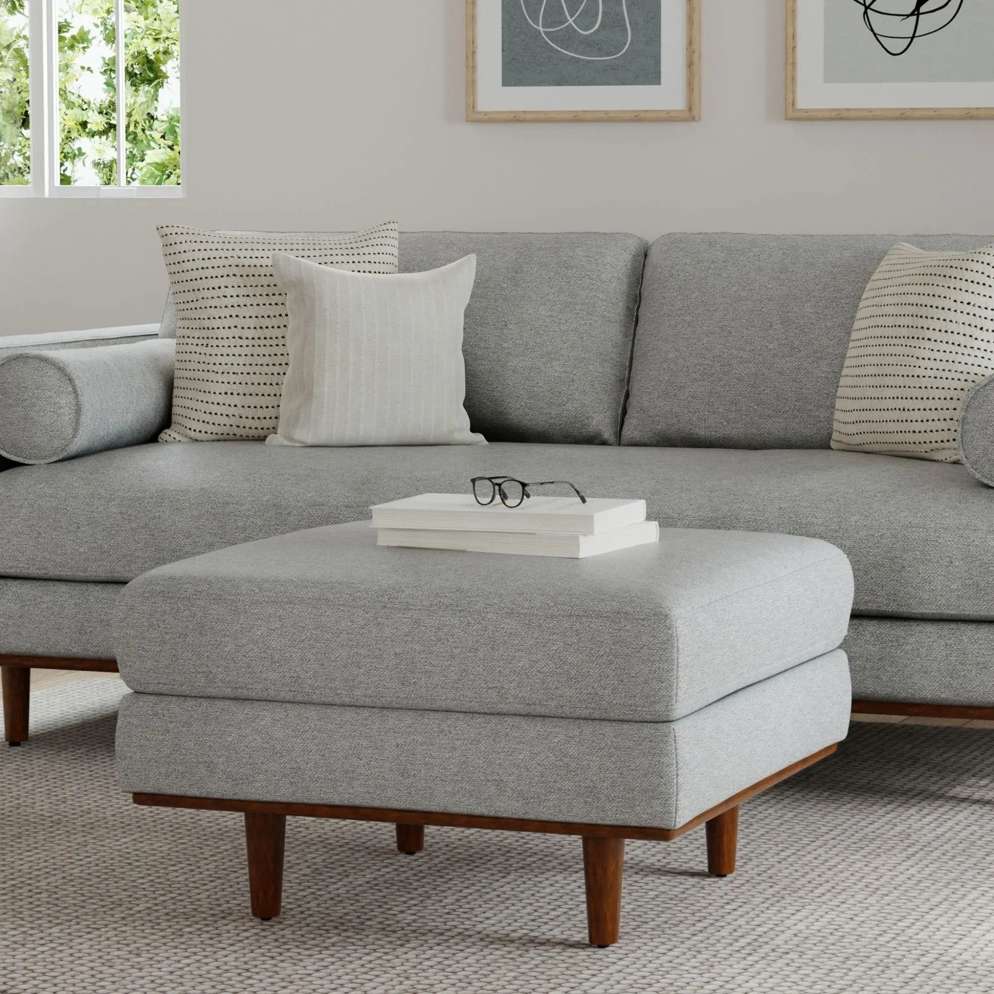 Morrison - Handcrafted Ottoman by Unique Piece Furniture