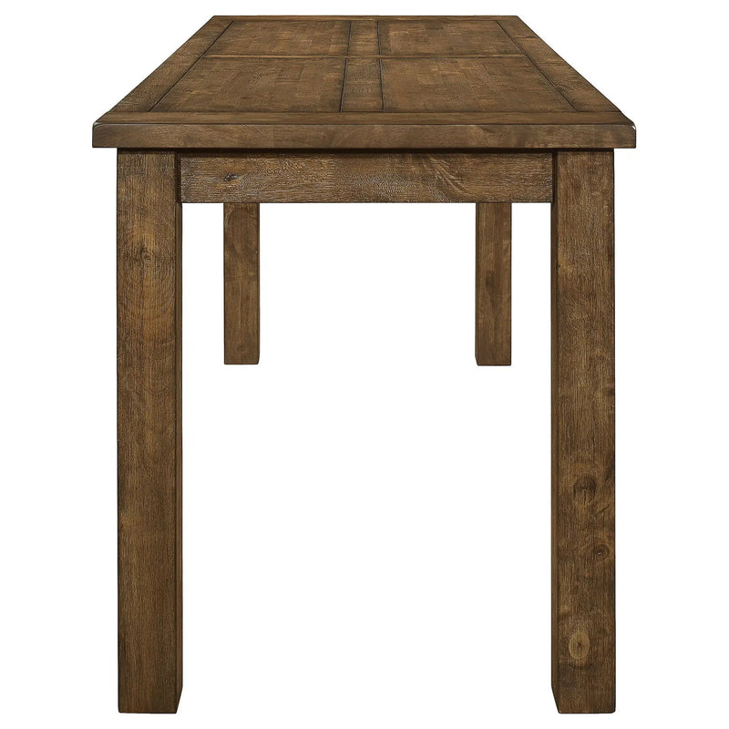 Amarillo - Rectangular Counter Height Dining Table - Rustic Brown by HouseOfZazla