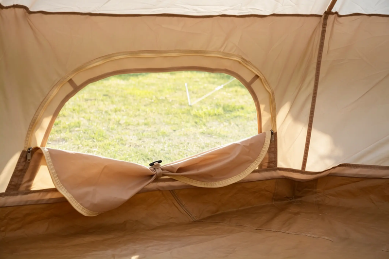 Oxford Bell Tent for Family Camping - Spacious 9.8ft Yurt with Stove Jack by HouseOfZazla