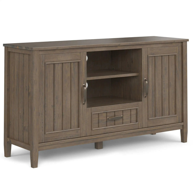 Lev - TV Media Stand - Smoky Brown by Unique Piece Furniture