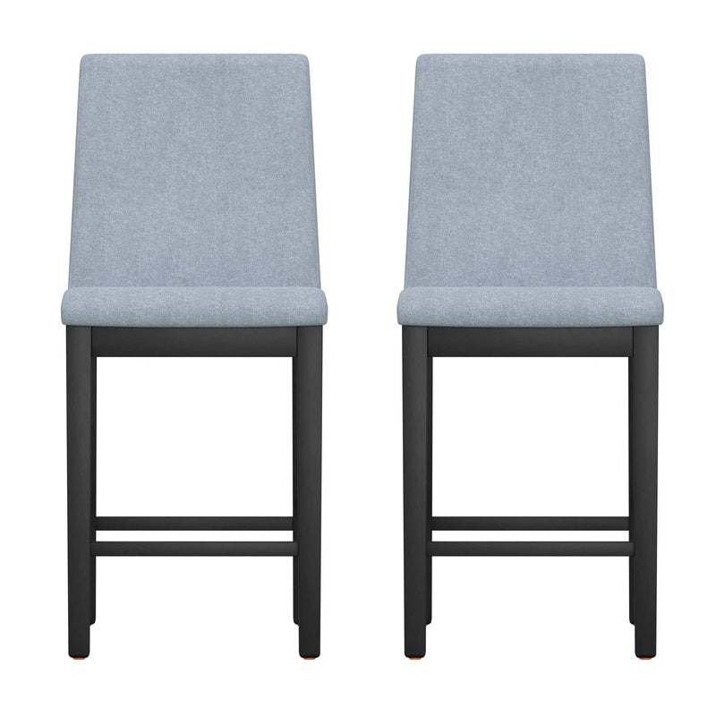 Gathering Height Stool (Set of 2) - Gray by Unique Piece Furniture