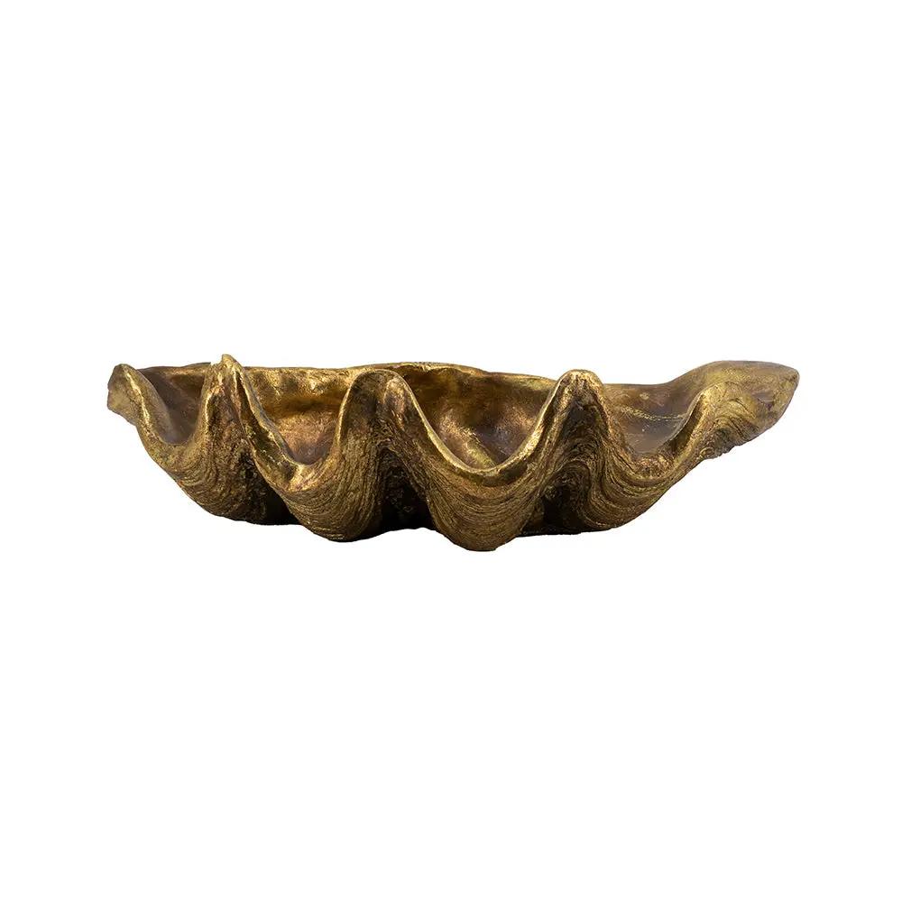 19.7x10.6x5.5" Decorative Shell Bowl by HouseOfZazla