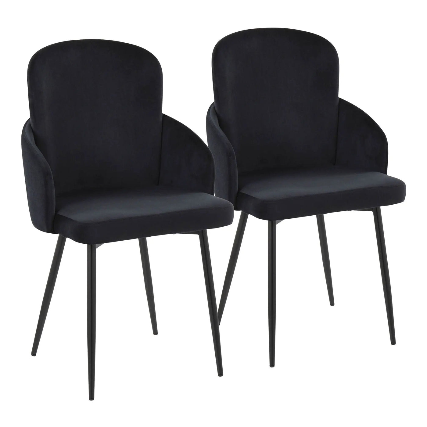 Dahlia - Contemporary Elegant Design Dining Chair (Set of 2) by HouseOfZazla