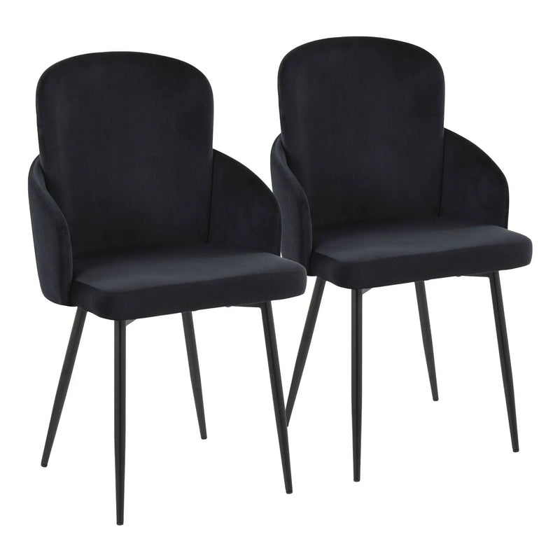 Dahlia - Contemporary Elegant Design Dining Chair (Set of 2) by Unique Piece Furniture