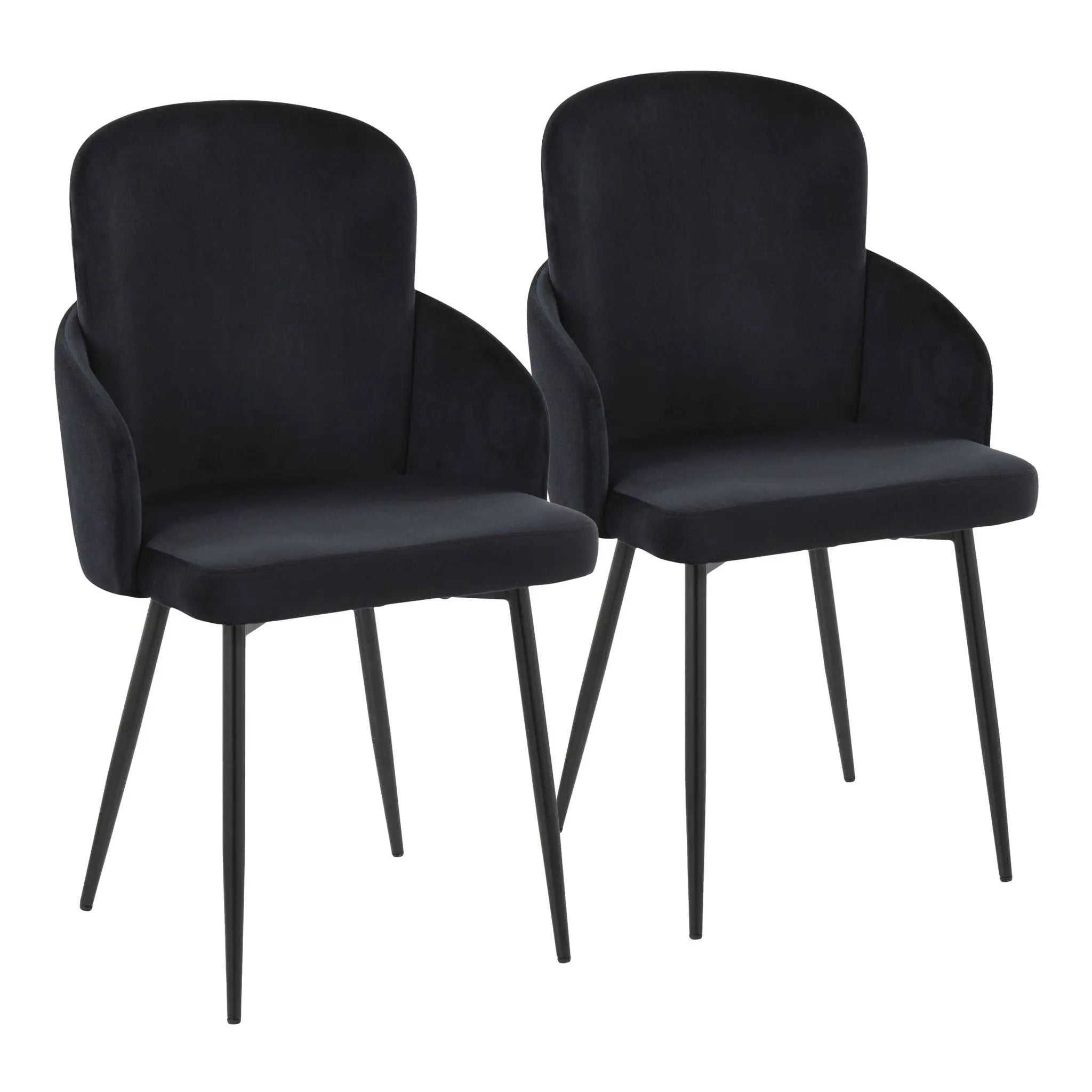 Dahlia - Contemporary Elegant Design Dining Chair (Set of 2) by HouseOfZazla