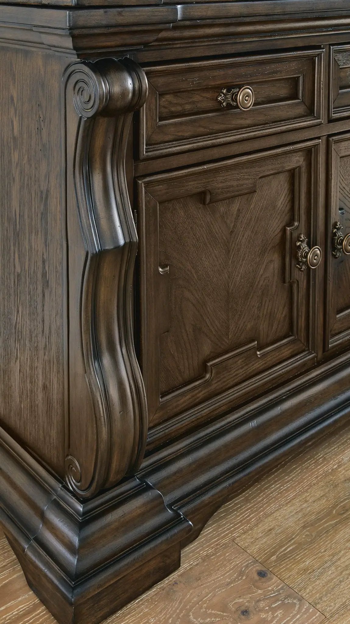 Maylee - Dining Room Buffet - Dark Brown by Unique Piece Furniture