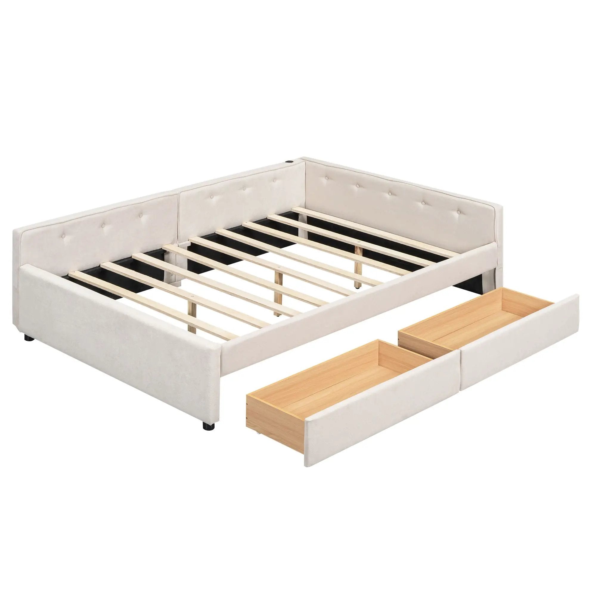 Platform Bed With USB Ports by Unique Piece Furniture