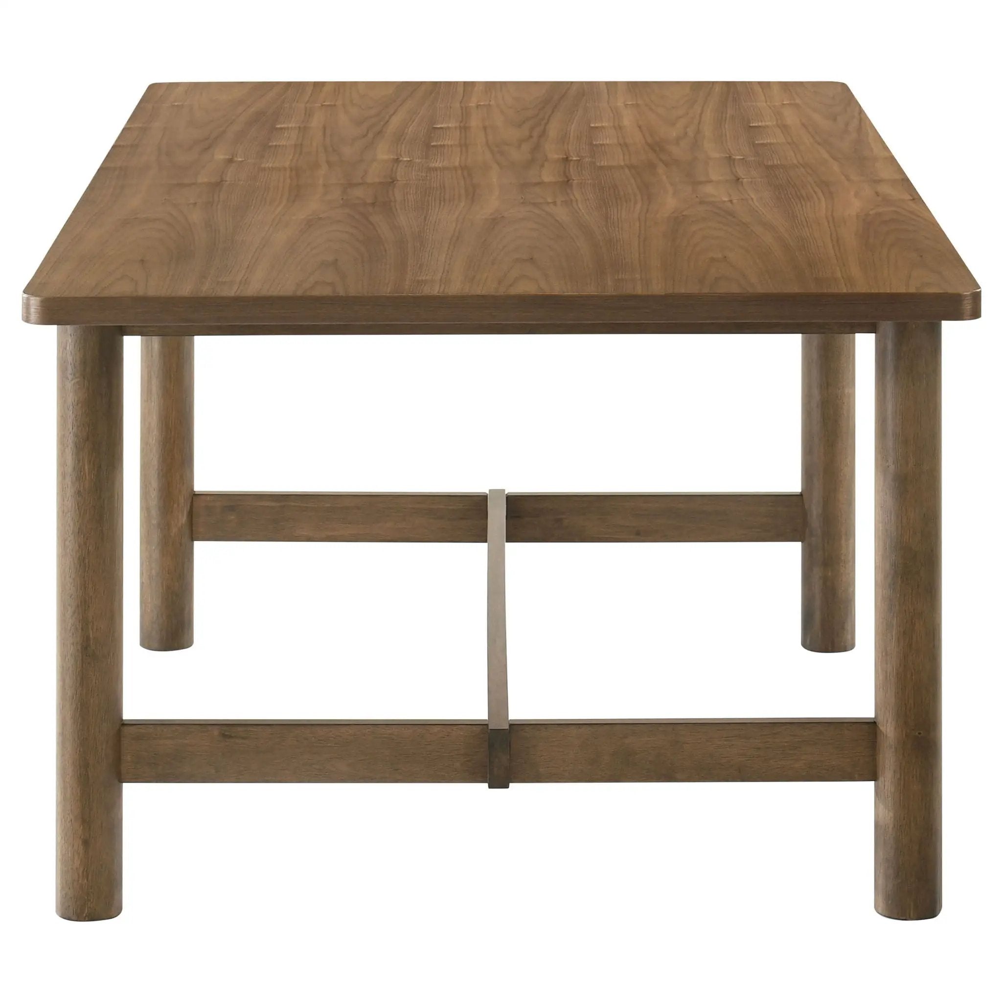 Crestmore 7-piece Rectangular Dining Table Set Walnut by Unique Piece Furniture