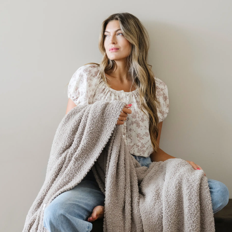 Bamboni XL Bamboo Rayon Throw Blanket by HouseOfZazla