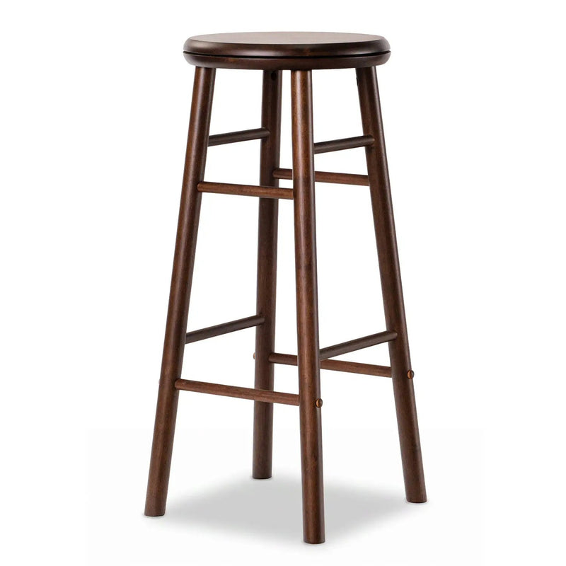 29" Swivel Bar Stools Set of 2 with Footrests by DirectDeals