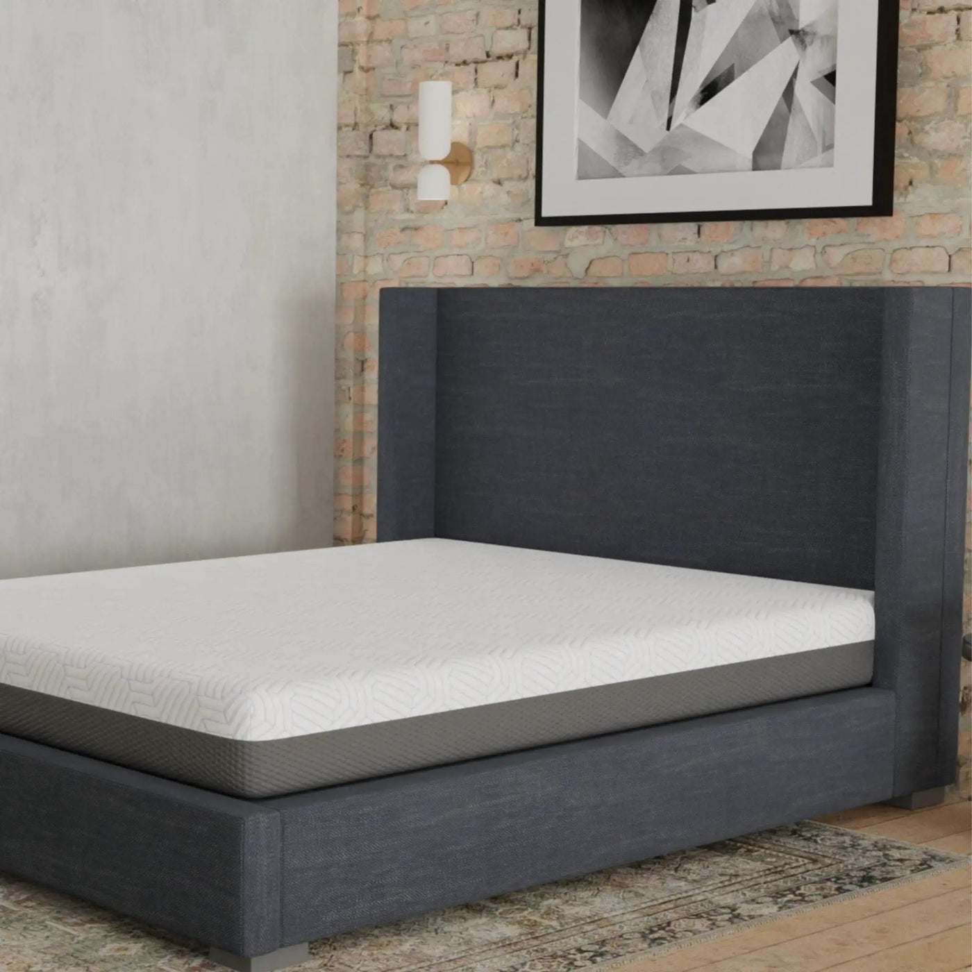 Pur Chill 10" Medium Firm Mattress with Phase Change Cooling Fabric by HouseOfZazla