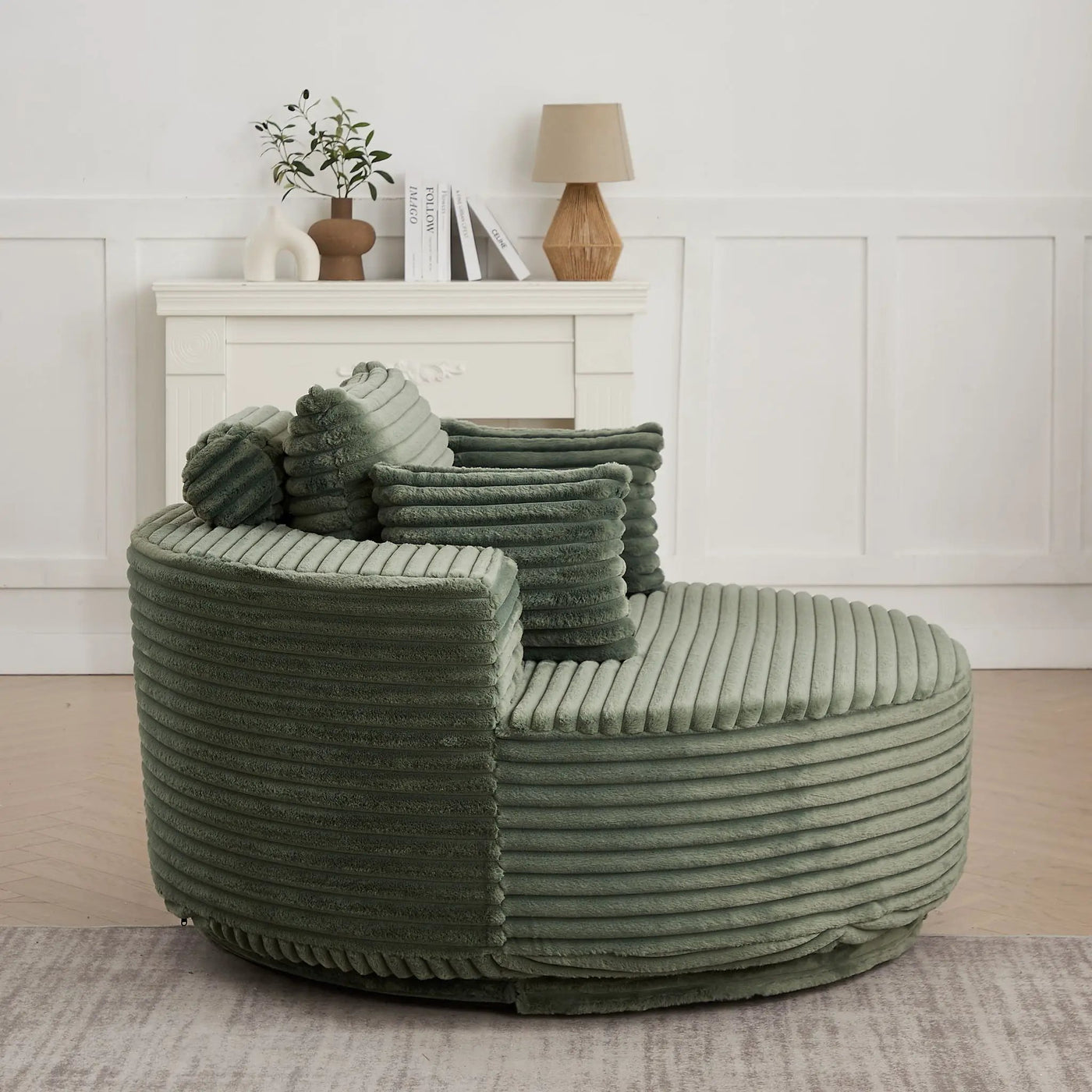 Swivel Chair With 360° Rotation For Living Room by HouseOfZazla