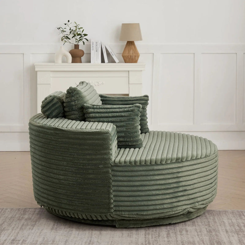 Swivel Chair With 360° Rotation For Living Room by HouseOfZazla