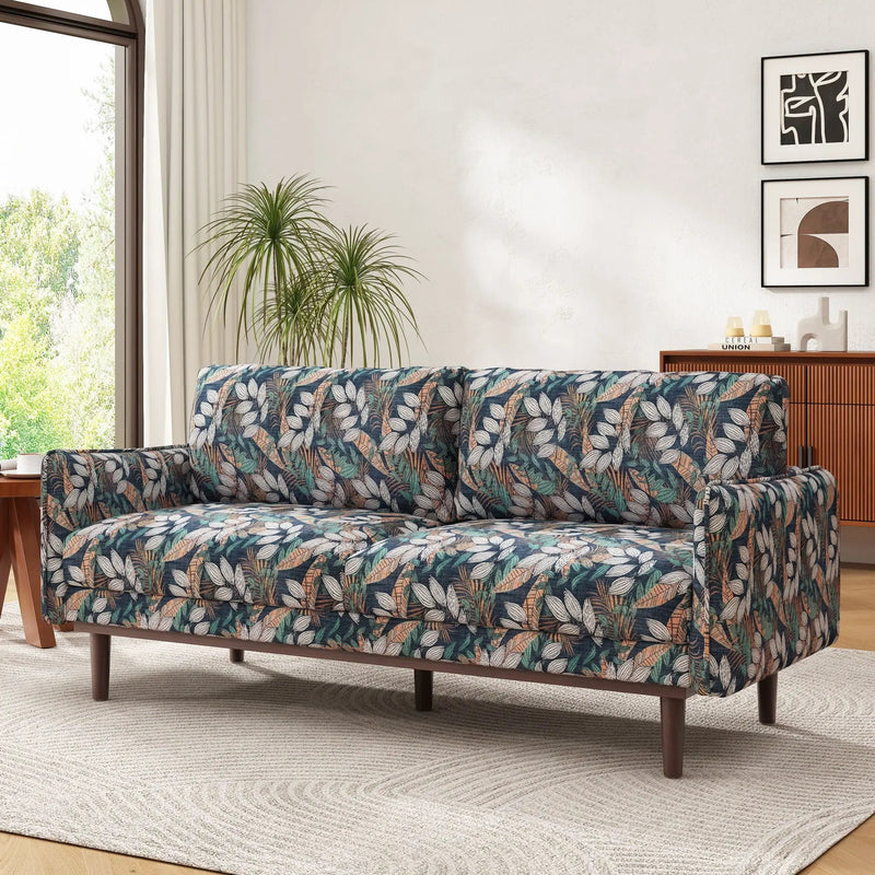 2 Seater Loveseat Sofa With Spacious Seating Area by Unique Piece Furniture