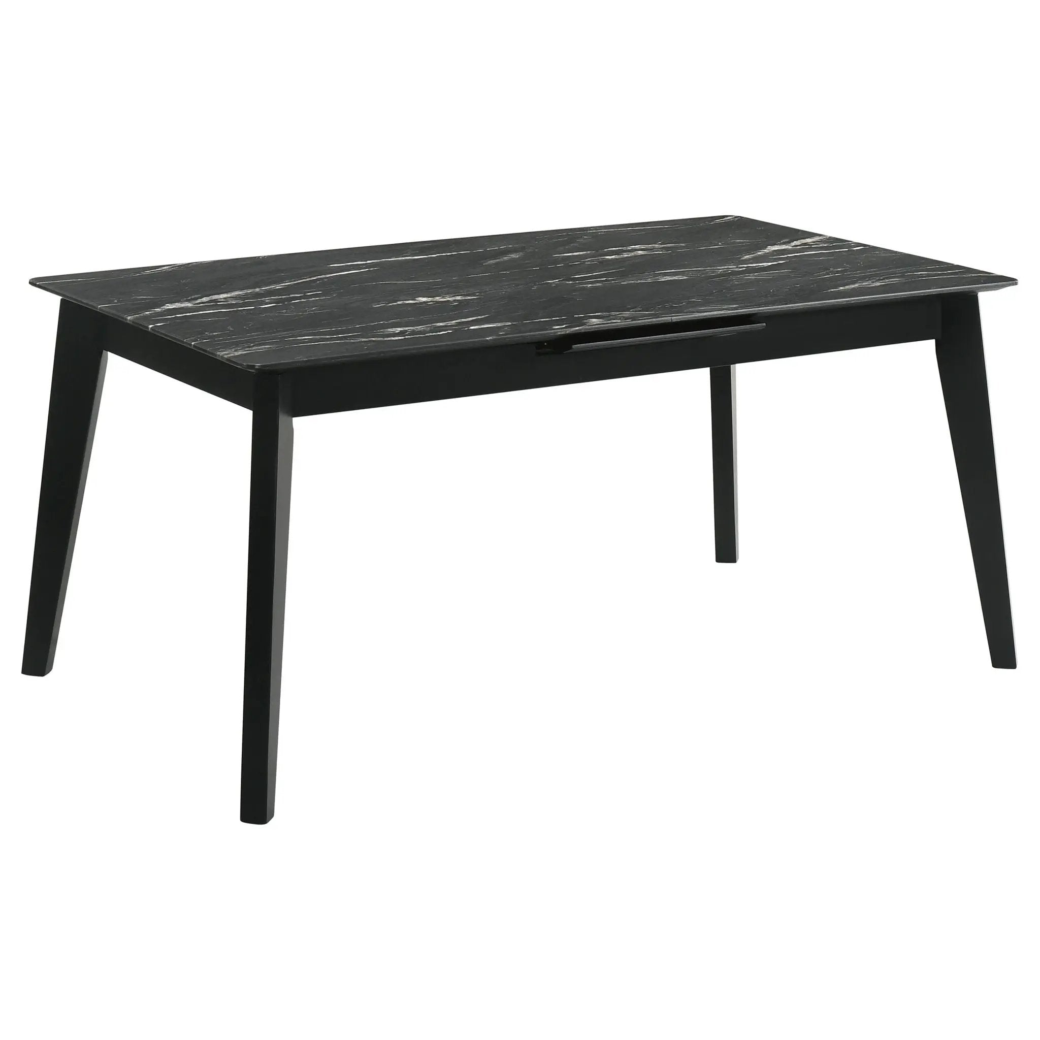 Crestmont 5-piece Extension Leaf Dining Table Set Black by Unique Piece Furniture