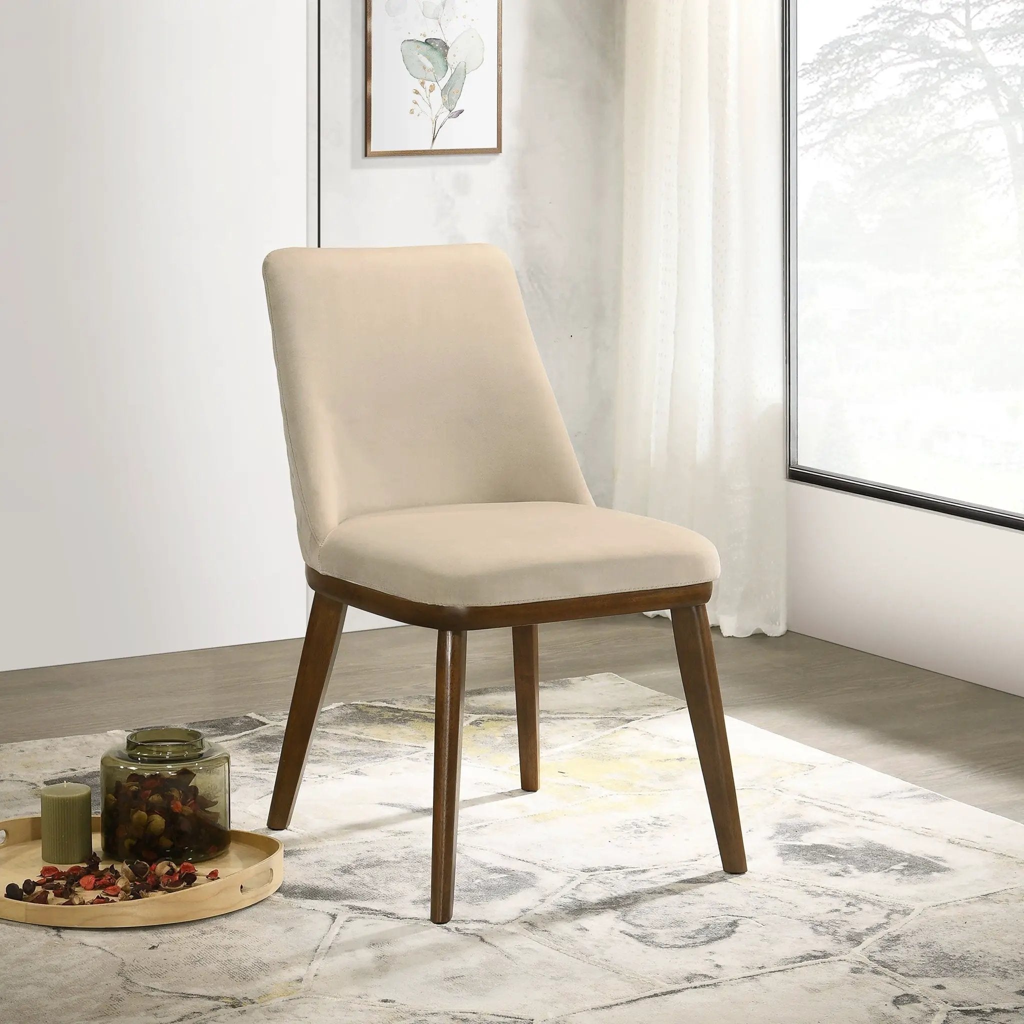 Clove - Mid-Century Dining Chair (Set of 2) by HouseOfZazla