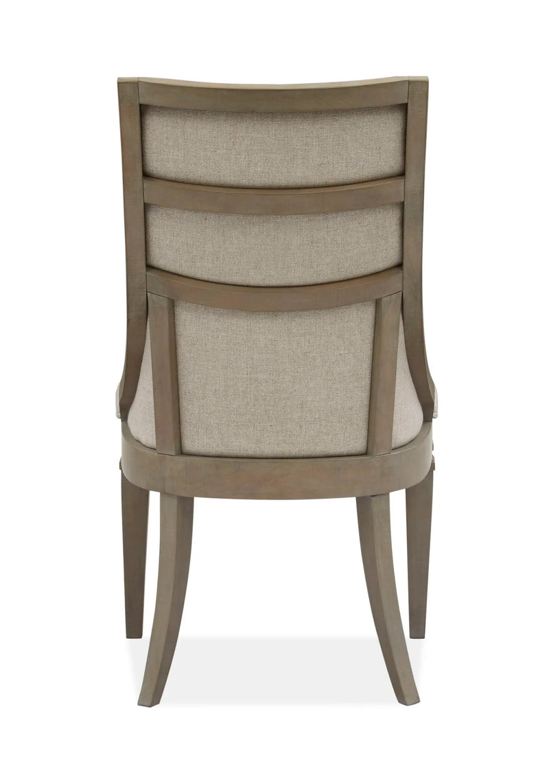 Lancaster - Dining Arm Chair With Upholstered Seat & Back (Set of 2) - Dovetail Gray by Unique Piece Furniture