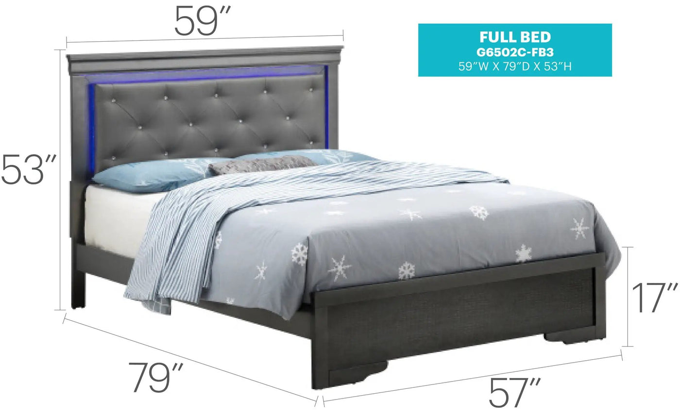 LED Elegant Bed by HouseOfZazla