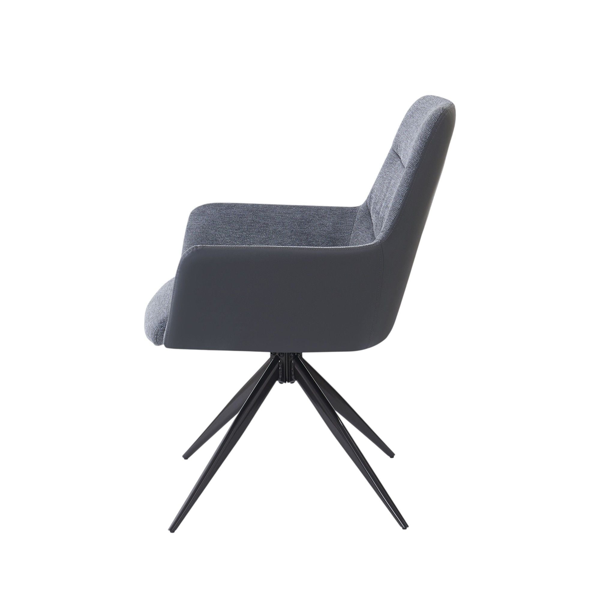Hester - Arm Chair (Set of 2) - Gray by HouseOfZazla