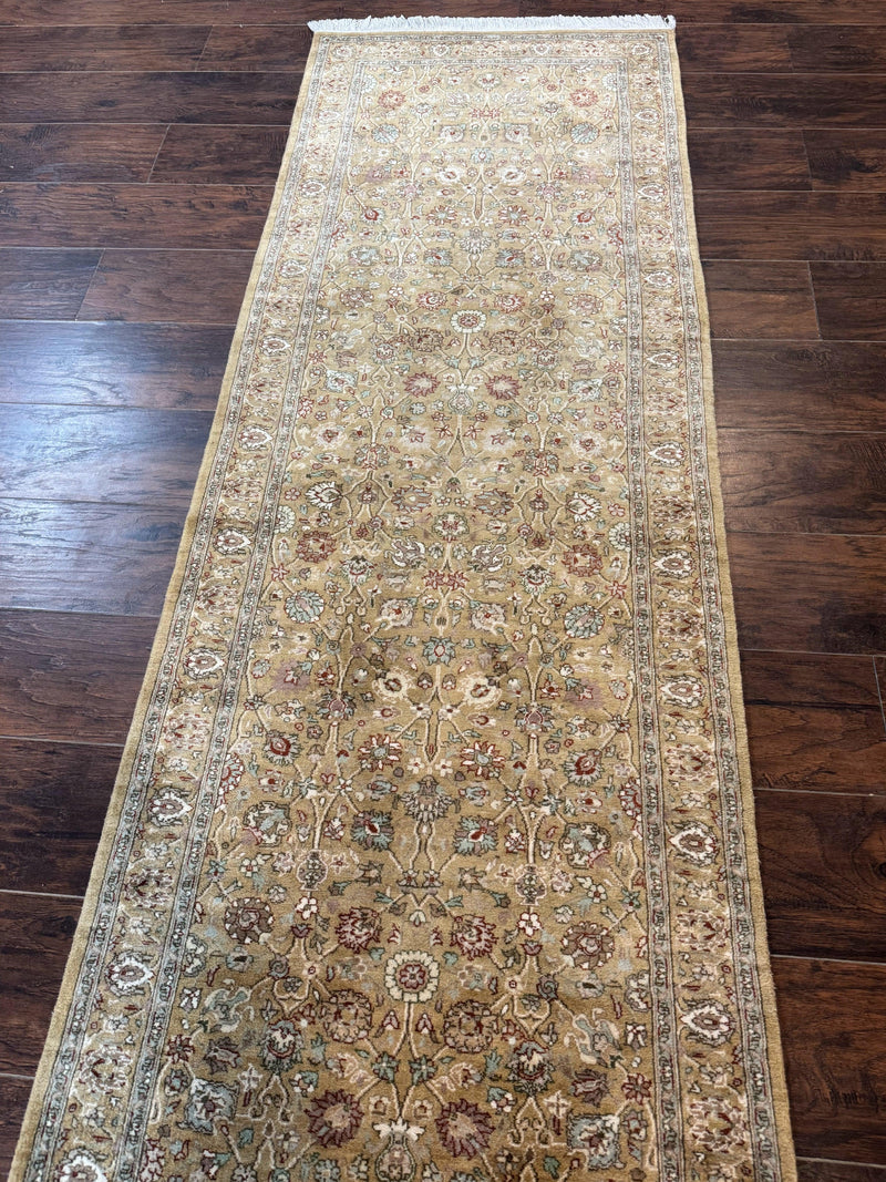 Persian Runner Rug 3x8, Traditional Wool Runner Rug for Hallway or Kitchen, Pak Persian Rug, Fine 225 KPSI by Jewel Rugs